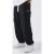 Mens Black Tall Woven Tab Outsized Have compatibility Shipment Joggers, Black – SIZE XL