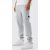 Mens Gray Unfastened Have compatibility Drop Crotch Loopback Jogger, Gray – SIZE L