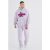 Mens Pink Tall Outsized Zip Via Y2k Tracksuit, Pink – SIZE L