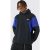 Mens Tall Color Block Guy Roman Panelled Hoodie In Black, Black – SIZE S