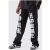 Mens Black Tall At ease Pour Homme Puff Print Jogger, Black – SIZE S