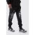 Mens Black Tall Homme Splice Print Jogger, Black – SIZE M