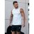 Fitness center King Power Vest – White S – SIZE