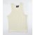 Topman Mens Ivory  Acrylic Elementary Tank Dimension S Scoop Neck – SIZE