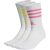 Pack of 3 Pairs of Crew Socks in Cotton Mix – SIZE M