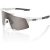 100% Speedcraft Sun shades – Matte White HiPER Silver Reflect Lens