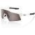 100% Speedcraft SL Shades – Matte White HiPER Silver Replicate Lens