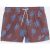 Men’s Burgundy Tropical Swim Shorts New Look – SIZE XS