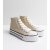 Stone Double Stripe Canvas Flatform High Top Trainers New Look – SIZE UK 5