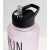 Pink Run Like Your Phone Battery Logo Straw Water Bottle New Look – SIZE One size