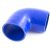 Automotive Plumbing Solutions 90 degree elbow Silicone Hose – 28mm Bore Blue, Blue