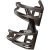 Elite Prism Facet-Access Bottle Cage – Titanium / Black, Left Hand