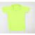 Nike Womens Yellow  Polyester Basic Polo Size L Collared Button – Neon – SIZE