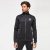 11 Degrees Men’s Cut & Sew Track Top – Black – XS