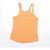 Reebok Womens Orange  Cotton Basic Tank Size S Round Neck – SIZE