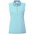 Ping Ladies Solene Sleeveless Golf Polo – Sky Blue