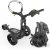 PowaKaddy CT6 GPS Black Electrical Golfing Trolley 2024 – 18 Hollow Lithium