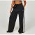 Womens 3-Stripe Wide Leg Pant – SIZE XS