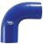 Samco Air & Water 90 Degree Silicone Hose Elbow – Standard Colours – 102mm Blue, Blue