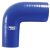 Samco Air & Water 90 Degree Silicone Hose Reducing Elbow – Standard Colours – 45mm to 38mm Blue, Blue