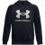 Under Armour Boys Rival Fleece Big Logo Golf Hoodie – Black