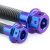 Pro-Bolt Titanium Rear Brake Caliper Mounting Bolt Kit – Purple, Purple