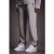 Mens Gray Guy Lively Fleece Zip Hem Jogger, Gray – SIZE XL