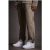 Mens Beige Guy Energetic Fleece Zip Hem Jogger, Beige – SIZE XS