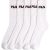 Pack of 5 Pairs of Crew Socks in Cotton Mix – SIZE 35/38 (2.5 to 5);39/42 (5.5 to 8)