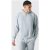 Mens Gray Fundamental Outsized Over The Head Hoodie, Gray – SIZE L