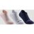 Kids’ Low Tennis Socks Tri-pack Rs 160 – Pink/white/navy