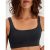 Girlfriend Collective Scoop Bralette – Raven  – Size: XXL